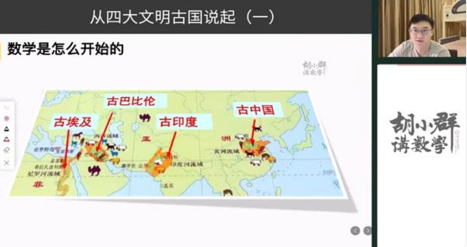 胡小群 人文历史漫谈课 妙趣横生的数与学 百度网盘下载